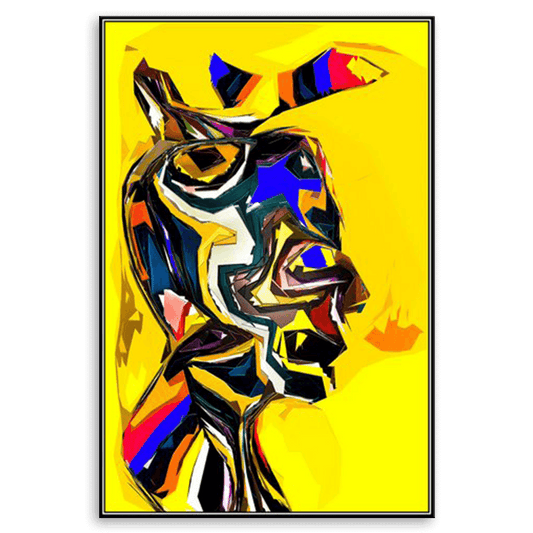 Man with a bird on his head